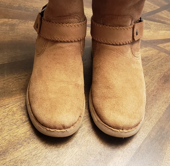 UGG Braiden Boots In Chestnut Womens Size 8 - Picture 4 of 15